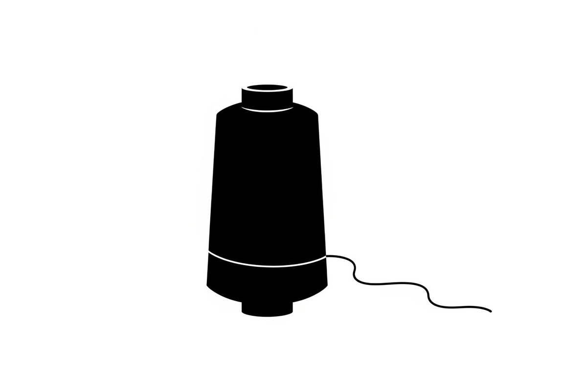 Sewing Thread Spool Silhouette, a Graphic by hafijul (Photo 5 of 11)