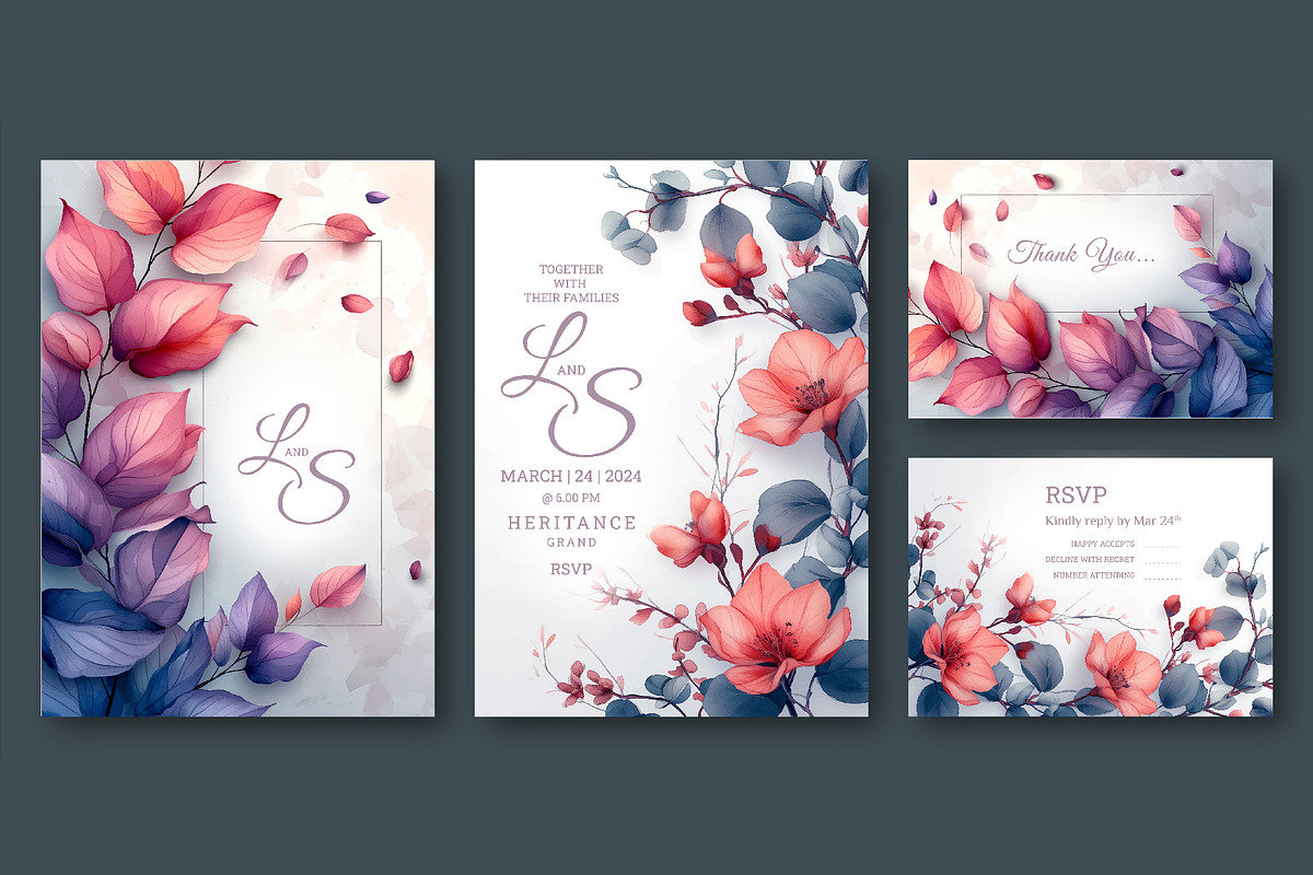 175+ Abstract Vector Invitations, an Invitation Template by M6 Gallery (Photo 45 of 126)
