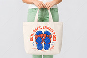 Summer PNG Sandy Toes Flip Flop, a Seasonal Illustration by Canvas Craft (Thumbnail 5 of 6)