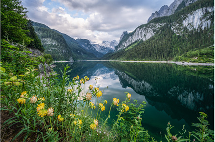Beautiful mountain Gosau lake and, a Nature Photo by Igor Tichonow