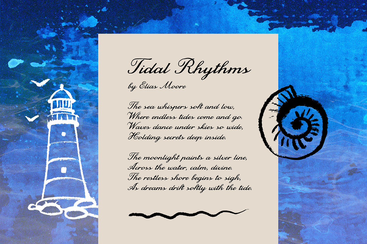 Summer Sea Textures & Illustrations, an Object Graphic by Elena Pimonova (Photo 9 of 10)