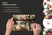 VINTAGE CHRISTMAS CLIPART COLLECTION, a Seasonal Illustration by Some Little Things (Thumbnail 7 of 8)