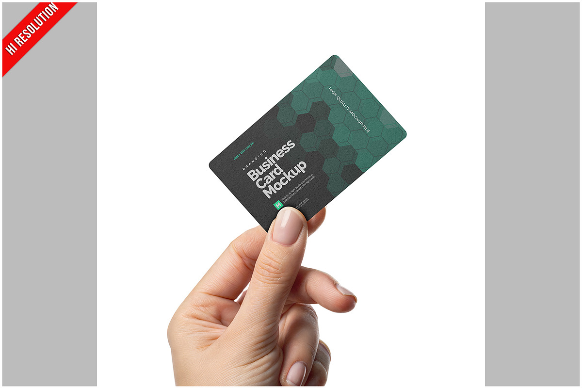 Photo Real Card Mockup, an Advertising Mockup by Bruno's Shop (Photo 1 of 3)