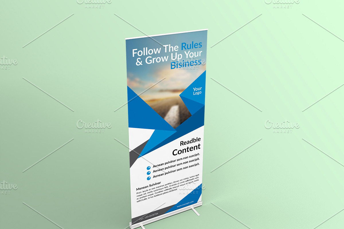 Creative PSD Roll-up Banner, a Marketing Template by Shishir Khan (Photo 4 of 4)
