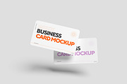 Business Card Mockup, an Advertising Mockup by Pikachudesign (Thumbnail 4 of 5)