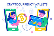 10 Cryptocurrency Wallets, a Finance Illustration by denayunebgt (Thumbnail 4 of 4)