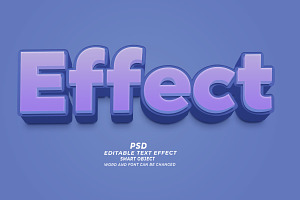 Effect PSD 3D Editable Text Effect, a Layer Style Add-On by TrueVector