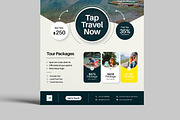 Explore Travel Flyer Template, a Flyer Template by MightyDesign (Thumbnail 5 of 8)