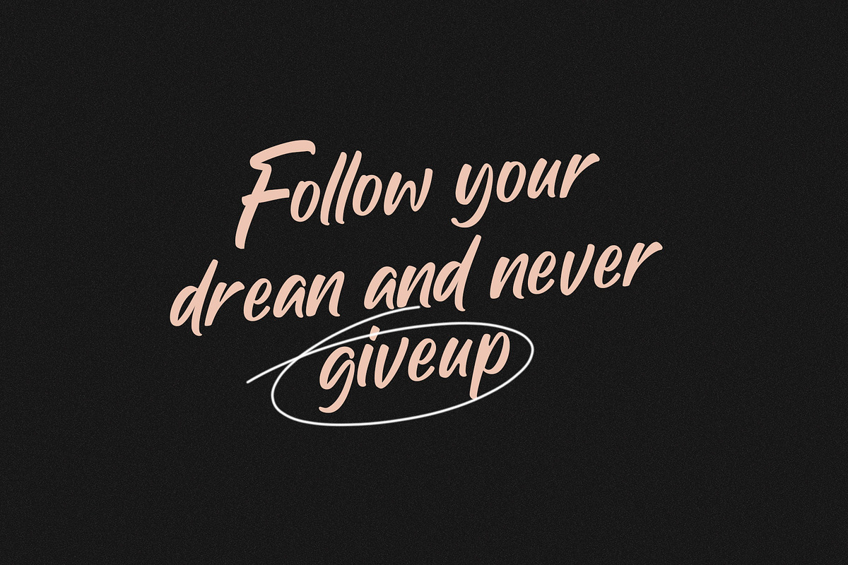 Vanilla Angel a Handwritten Font, a Handwritten Font by RantautypeStudio (Photo 8 of 15)