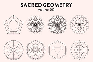 Sacred Geometry Vectors Volume 001