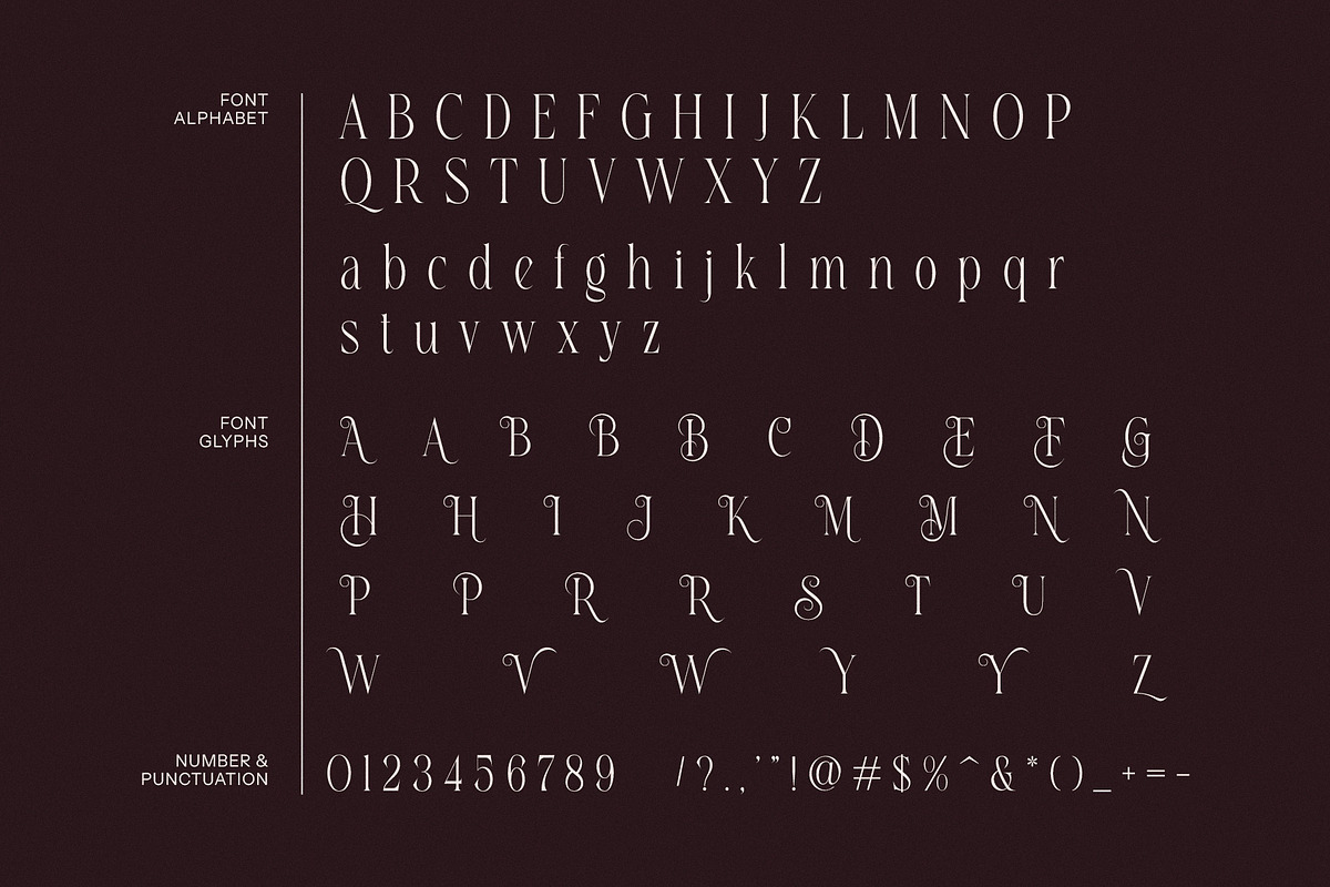Healing Elegant Serif Typeface Font, a Serif Font by Dylla_studio (Photo 14 of 15)