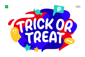 Trick Or Treat Lettering