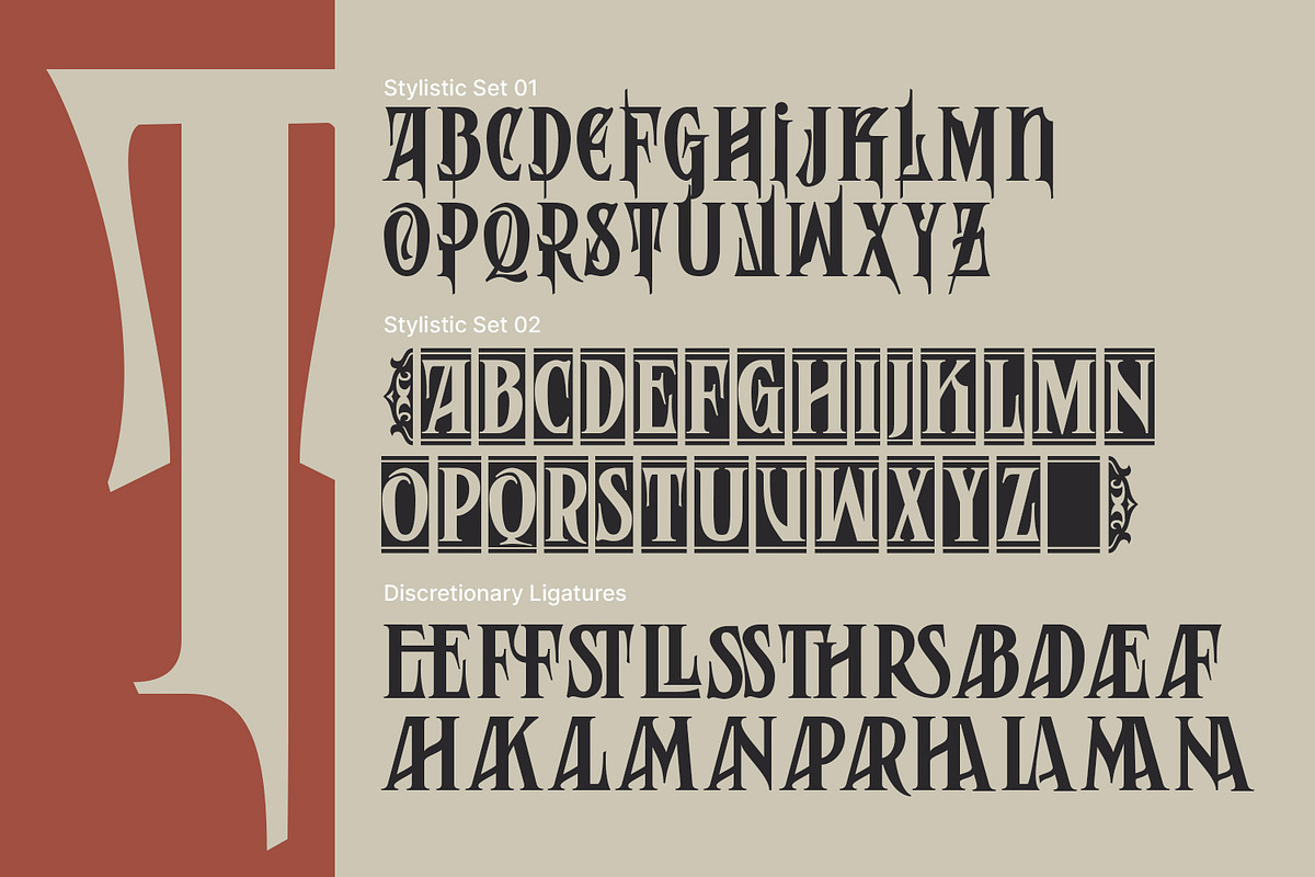 Blackvale, a Symbol Font by Nathatype (Photo 8 of 15)