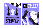 Chess pieces set + backgrounds, an Object Illustration by PaperTrident (Thumbnail 2 of 9)