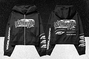 Mockup hoodie Zipper - vintage, a Hoody Mockup by arseavin project (Thumbnail 1 of 3)