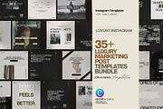 Luxury Canva Social Media Pack, a Social Media Template by Prapti Design (Thumbnail 1 of 9)