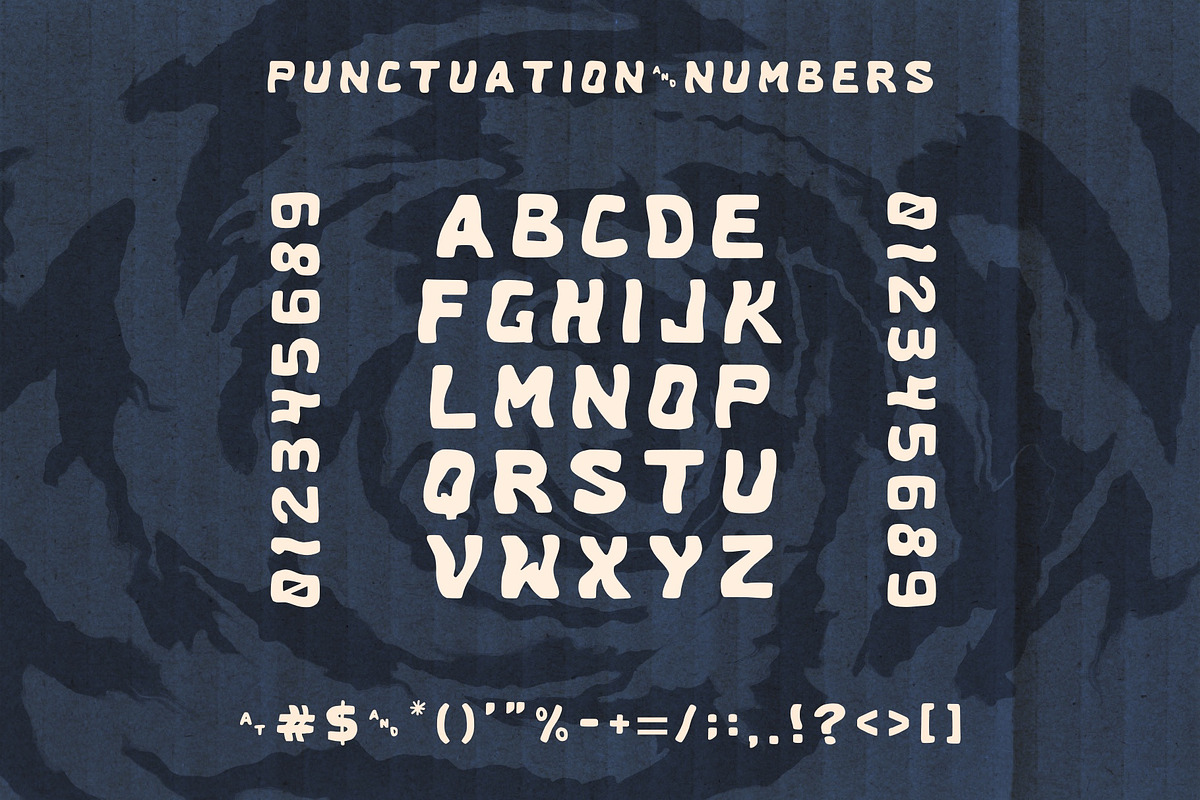 Uneasy Rider | Hand Drawn Wavy Font, a Sans Serif Font by ziggydotcom (Photo 2 of 4)