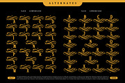 Keyzora Luxury Typeface, a Serif Font by alit design (Thumbnail 17 of 20)