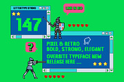 Overbit Bold & Strong Edgy Y2K Pixel, a Sans Serif Font by Lettertype Studio (Thumbnail 4 of 14)