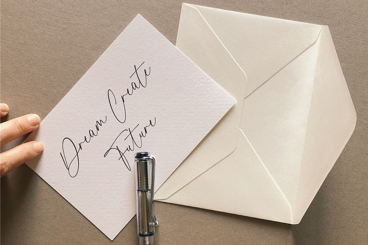 Hailey - Stylish Calligraphy Font, a Script Font by Pen Culture (Photo 2 of 10)