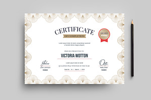 Elegant Deco Certificate Template