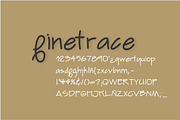 Finetrace Font, a Script Font by Fonts & Printables (Thumbnail 2 of 2)