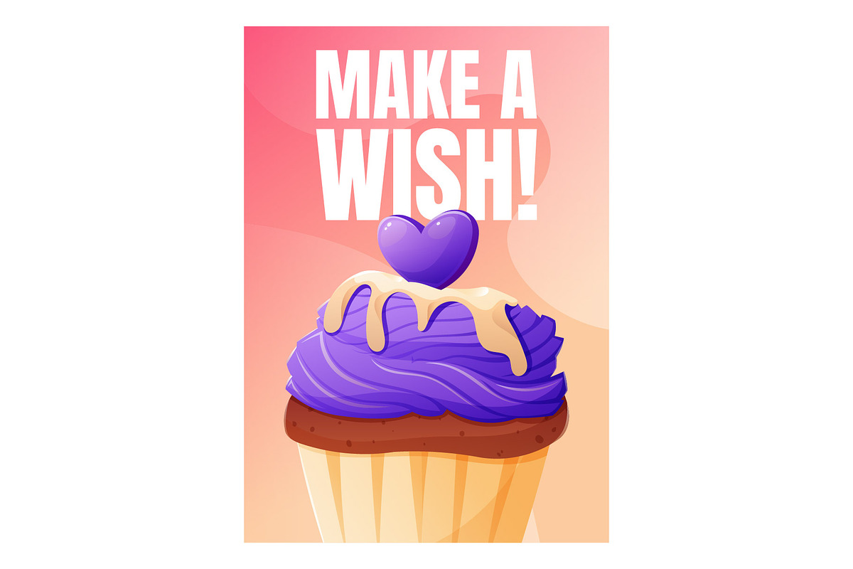 3 Vector Birthday Cards, an Object Graphic by EeKayStore (Photo 2 of 4)