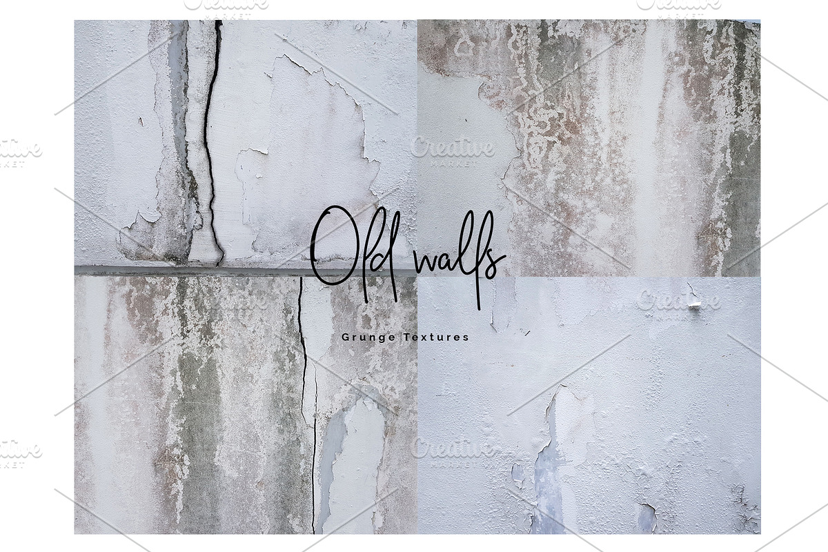 Old Walls Grunge textures, a Texture Graphic by aniunova (Photo 5 of 6)