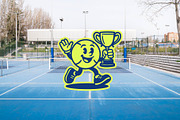 Padel Graphics, a Sport Illustration by Skilline Supply Co. (Thumbnail 8 of 10)