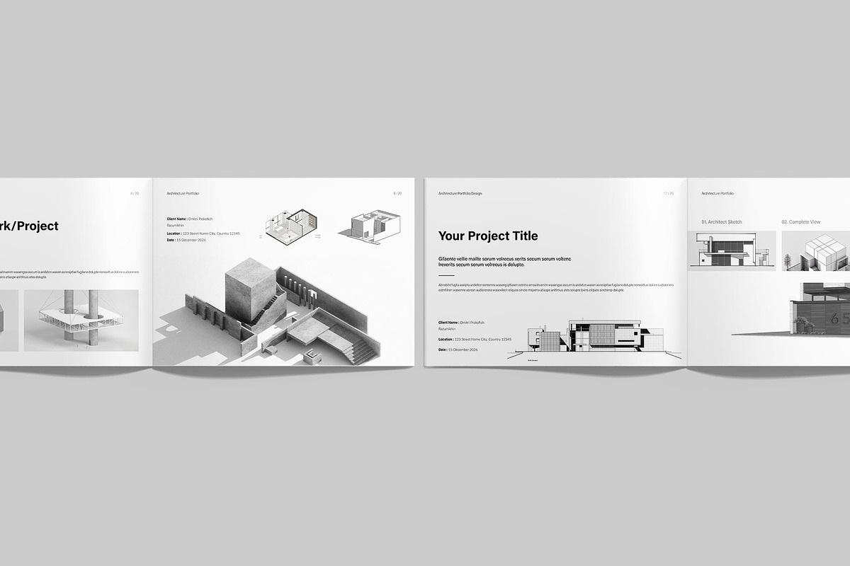 Architecture Portfolio | Canva, a Brochure Template by ElvinPrint (Photo 6 of 11)