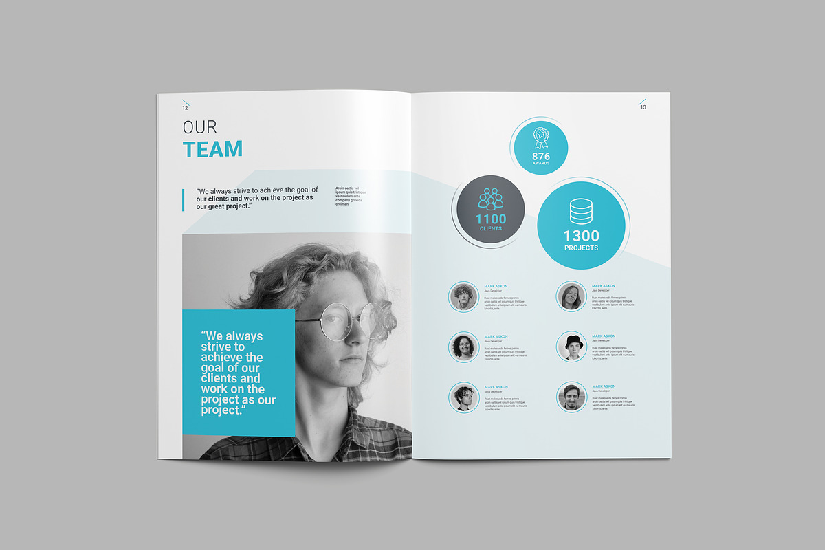 Company Profile, a Brochure Template by WOWPro (Photo 7 of 10)