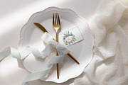 Watercolor Winter Monograms, a Decorative Illustration by Purple (Thumbnail 2 of 6)