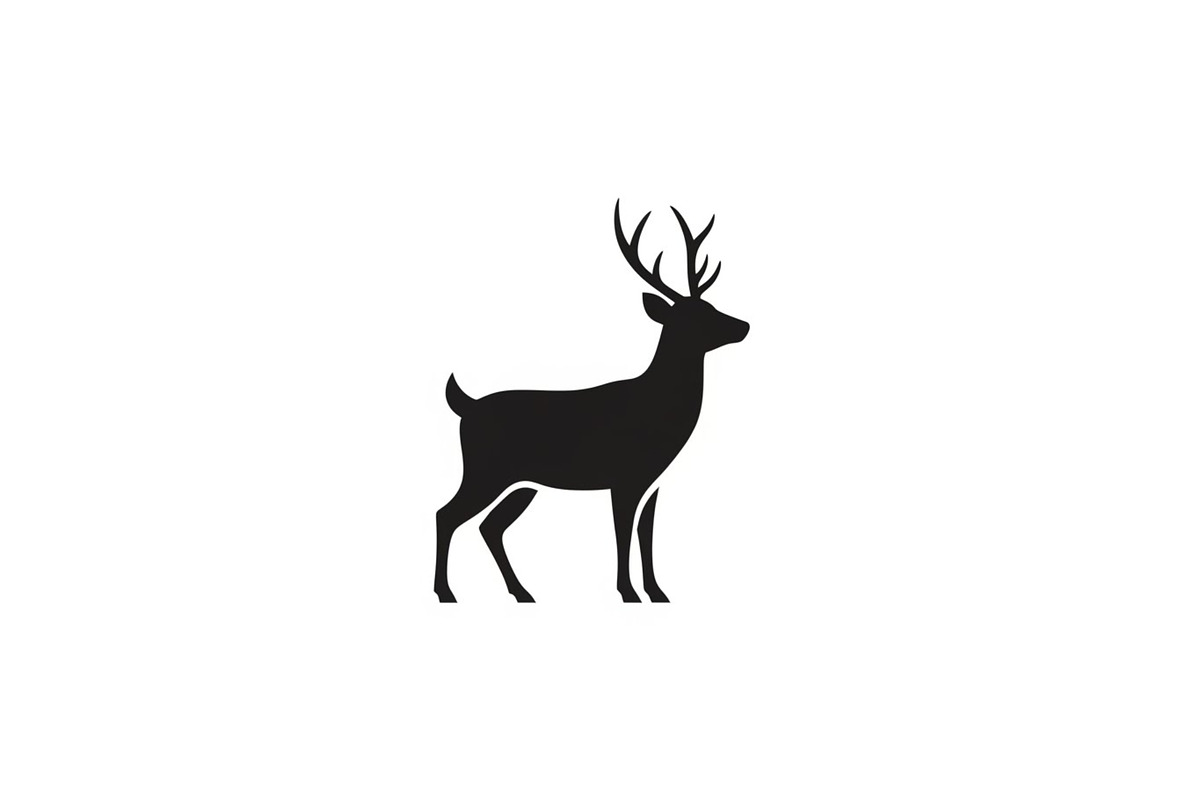 Majestic Deer & Stag Silhouette Bund, an Illustration by jahid234 (Photo 24 of 41)