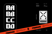 VB Fourkid - Futuristic Font, a Sans Serif Font by VALIANTBROTHA (Thumbnail 6 of 9)