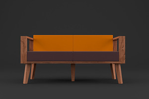 3D Models For Blender 5 Modern Sofas