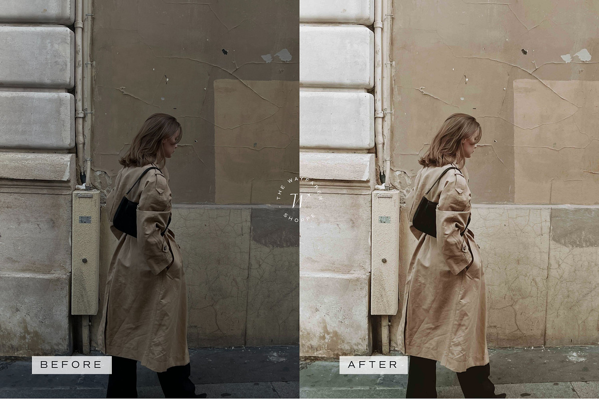 5 Trendy Blogger Lightroom Presets, a Preset Add-On by TheWayfarerShoppe (Photo 14 of 17)