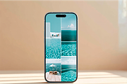 Minimalist Smartphone Mockup Kit, an iPhone Mockup by oxy_gen (Thumbnail 4 of 7)