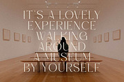 Gaqire Stylish Display Typeface, a Sans Serif Font by Storytype Studio (Thumbnail 3 of 14)
