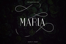 Maria Serif Font -50%