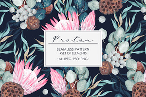 Protea Pattern Vol.1