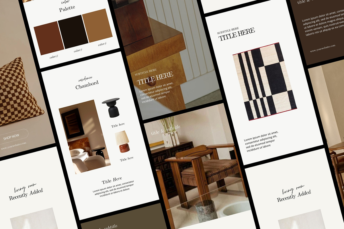 Interior Design Stories Templates, a Social Media Template by Terraa Studio Design (Photo 6 of 8)