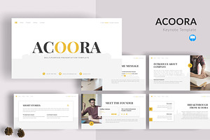 Acoora - Keynote Template