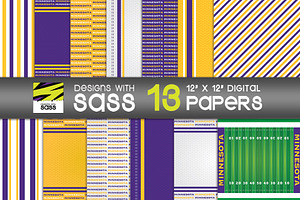 Minnesota Football Digital Paper
