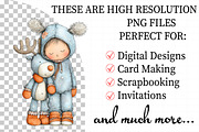 Christmas Baby Clipart, an Illustration by Daily.Designs (Thumbnail 2 of 5)