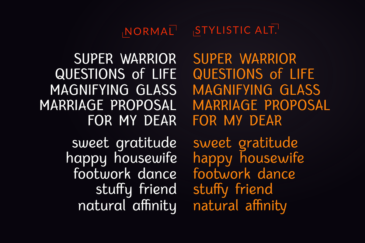 Bertina ~ Simple & Elegant Typeface preview 8
