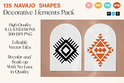 135 Navajo Shapes Atelier, an Object Graphic by Katrinelly (Thumbnail 2 of 9)