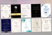 Wedding Invitation Card Pack, an Invitation Template by DesignGenix (Thumbnail 2 of 3)