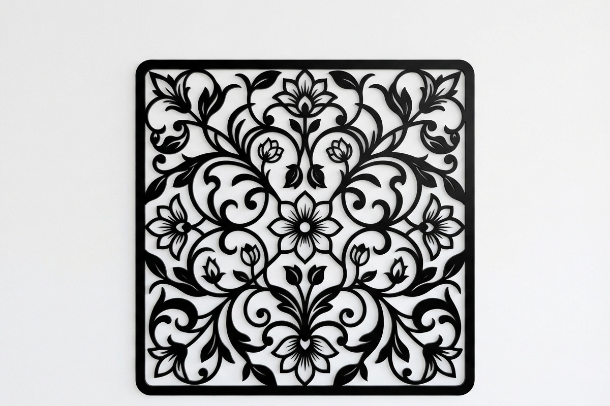 50 Elegant Floral Wall Panel Bundle, a Decorative Illustration by Amazin_art (Photo 12 of 25)