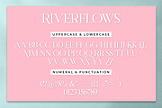 Riverflows - Modern Serif Typeface, a Serif Font by overlaytemplates (Thumbnail 4 of 5)