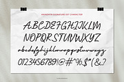Anindhita - Script Signature Font, a Script Font by Flawless And Co (Thumbnail 8 of 10)